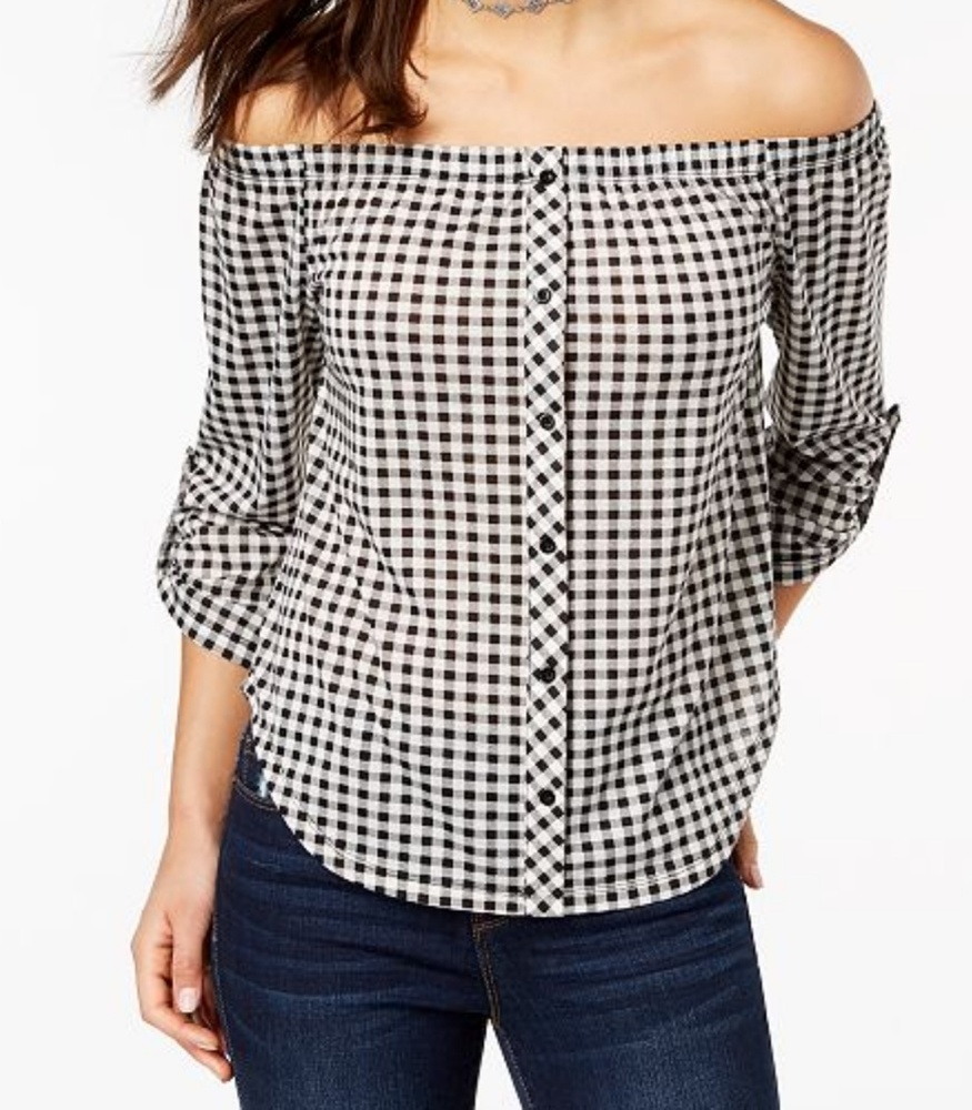 Off-shoulder top - Picture 4 of 4